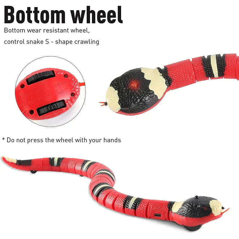 Smart Sensing Snake Cat Toy